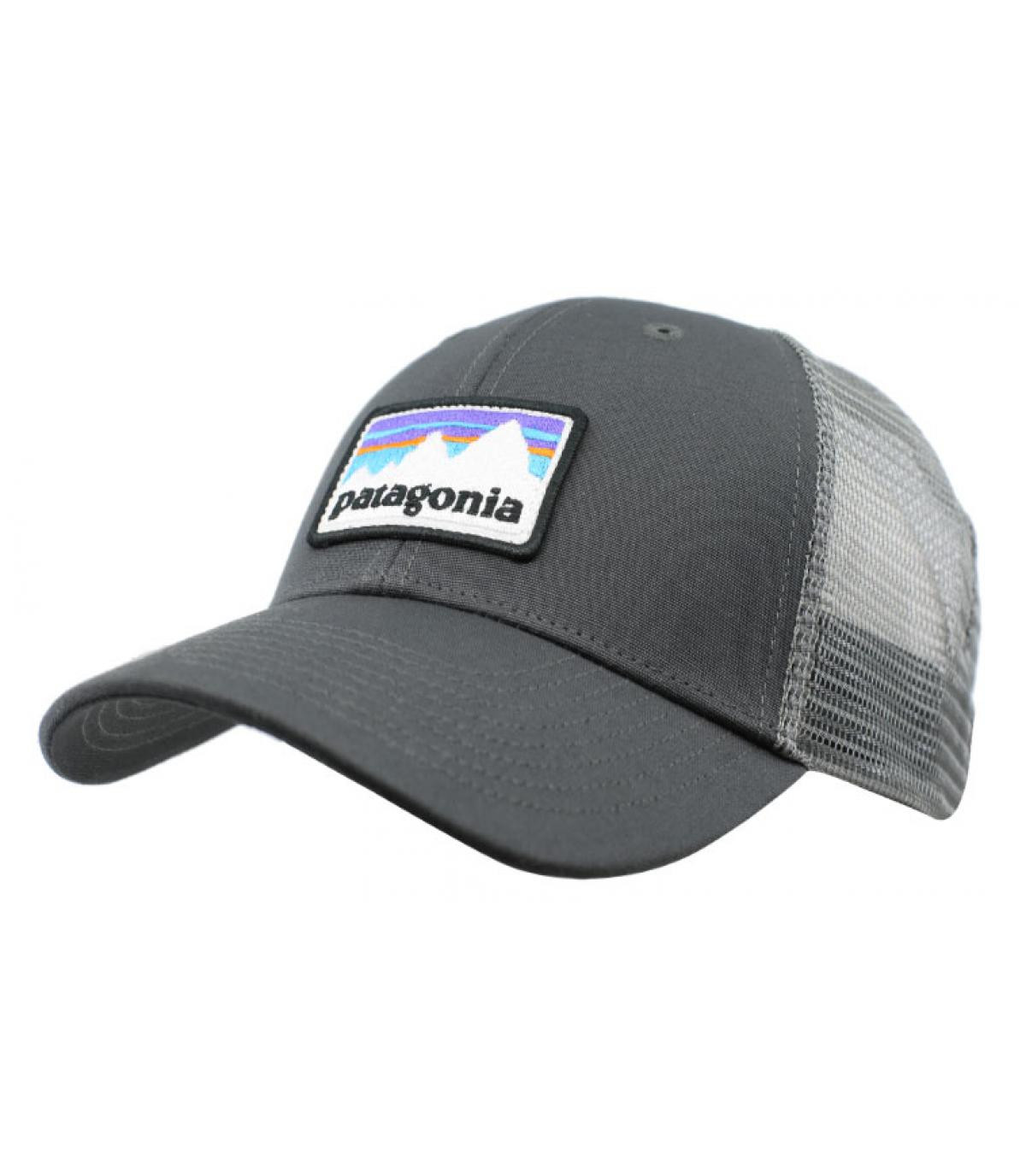 Shop Sticker Patch Trucker forge grey Patagonia